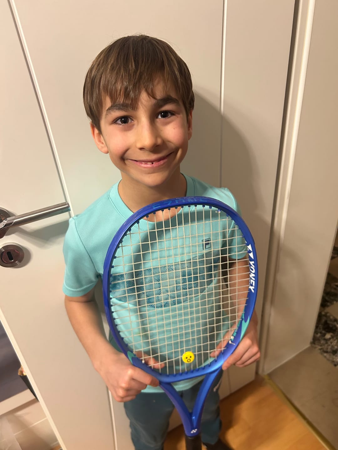 Customer photo review of RAQUETTE YONEX JUNIOR EZONE 26