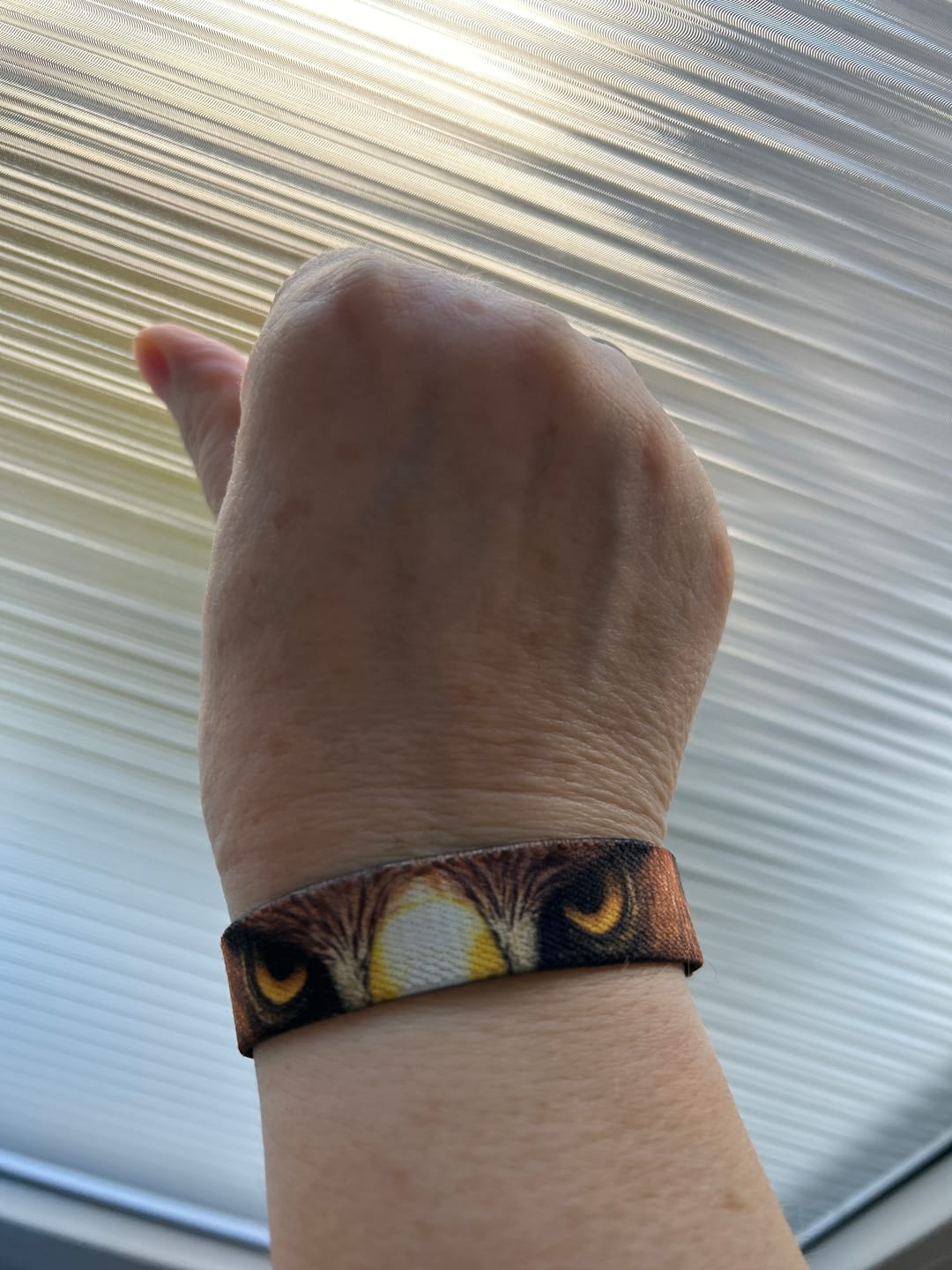 Customer photo review of Winners Never Quit - Elastisches Armband