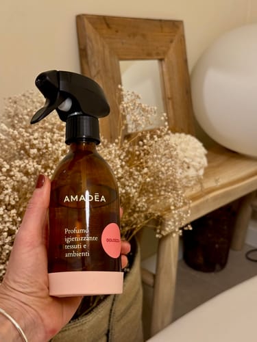 Customer photo review of Kit Profumo "Dolcezza": igienizzante tessuti e ambienti 300ml + 1 Litro