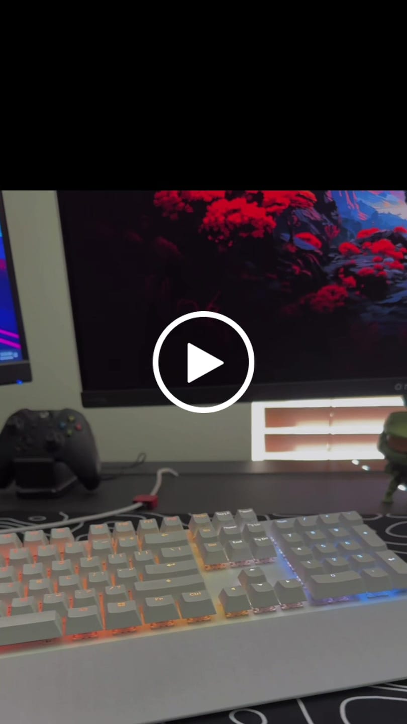 Customer video review of Black Topo Mousepad