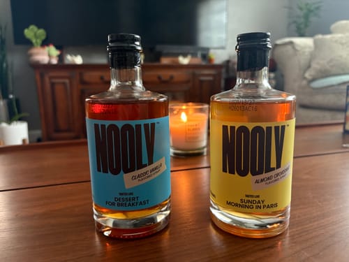 Customer photo review of Vanilla Coffee Syrup