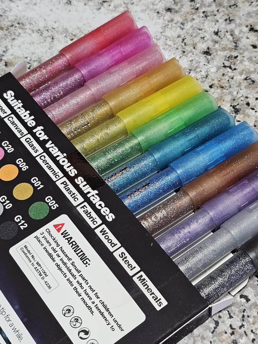 Customer photo review of 5-Pack Super Gold Markers | Ultra-fine 0.7mm tip