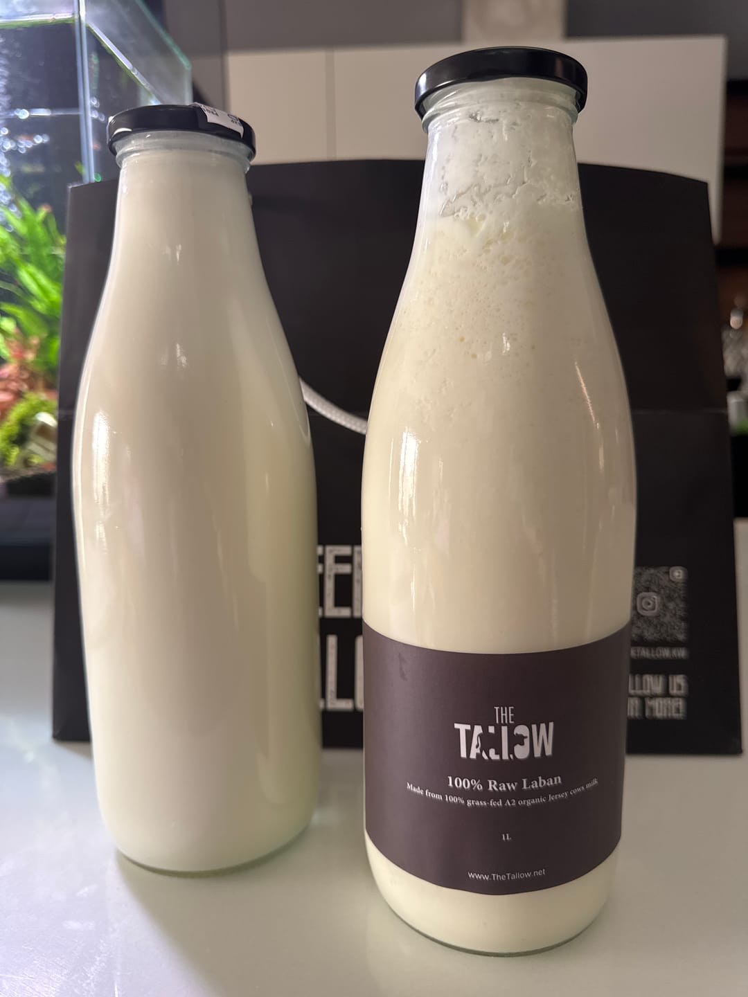 Customer photo review of 1L Raw Milk & 1L Raw Laban