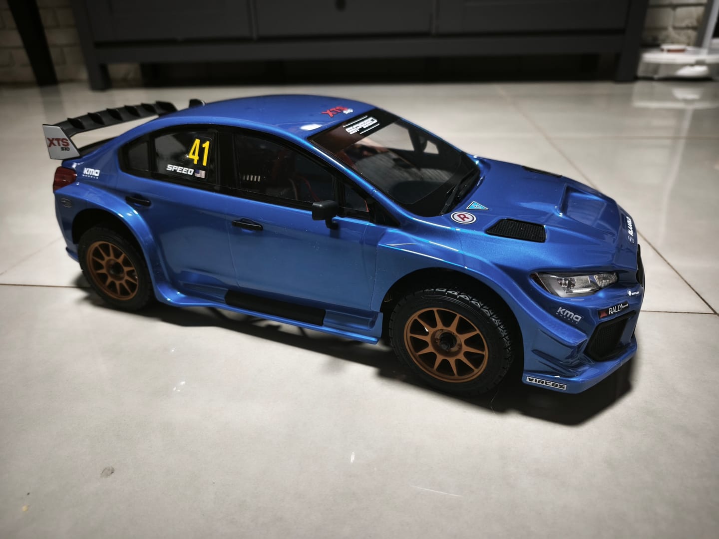 Customer photo review of Rlaarlo 1/10 Carbon Fiber RC Rally Car XTS-S10 Roller(Without Electric Parts)