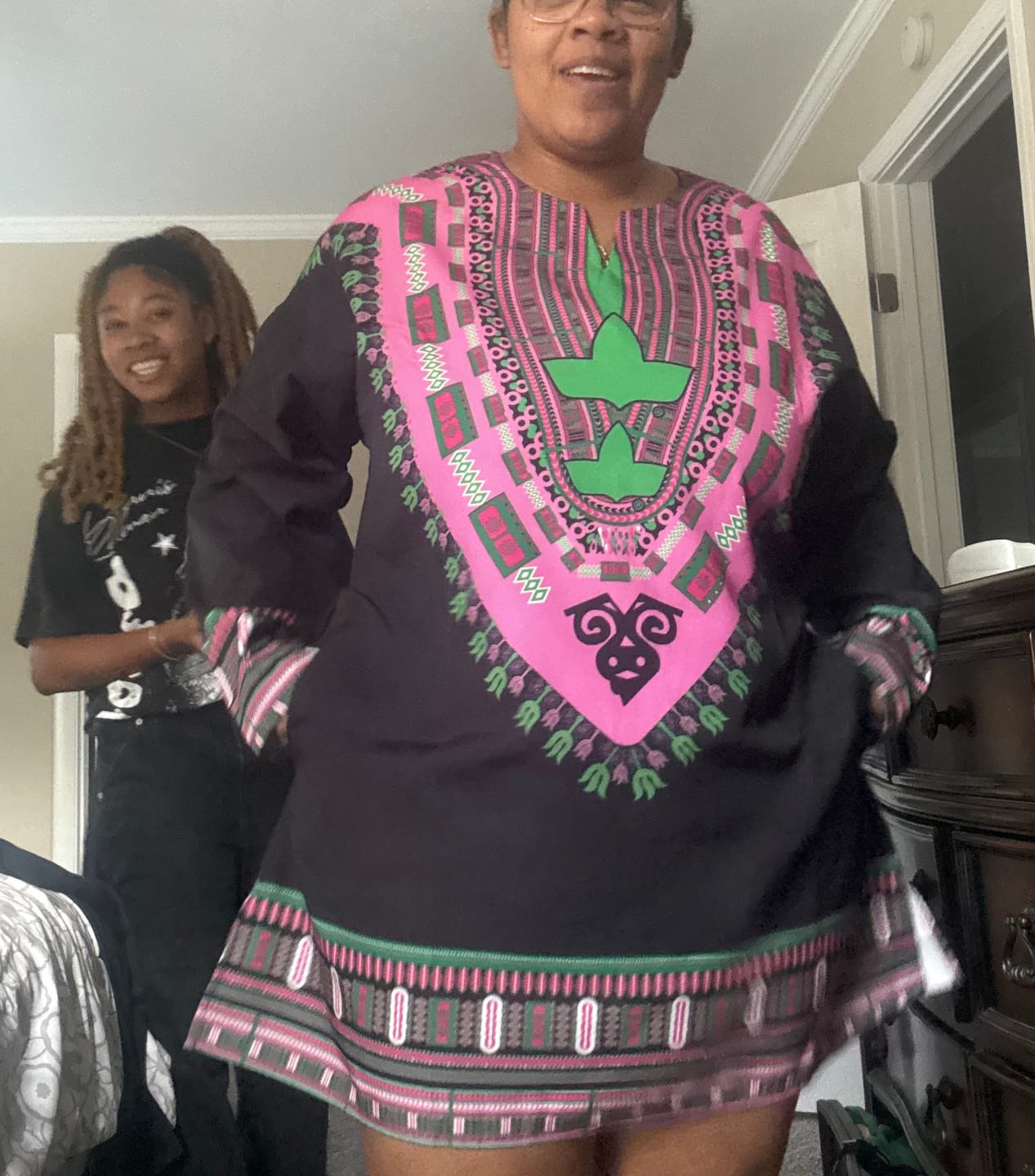 Customer photo review of Dashiki Shirt- AKA