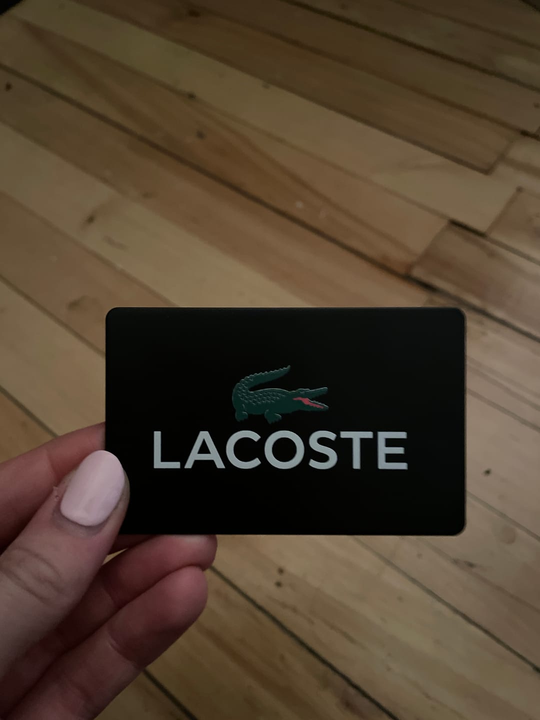 Customer photo review of Custom Enterprise Metal Digital Business Card