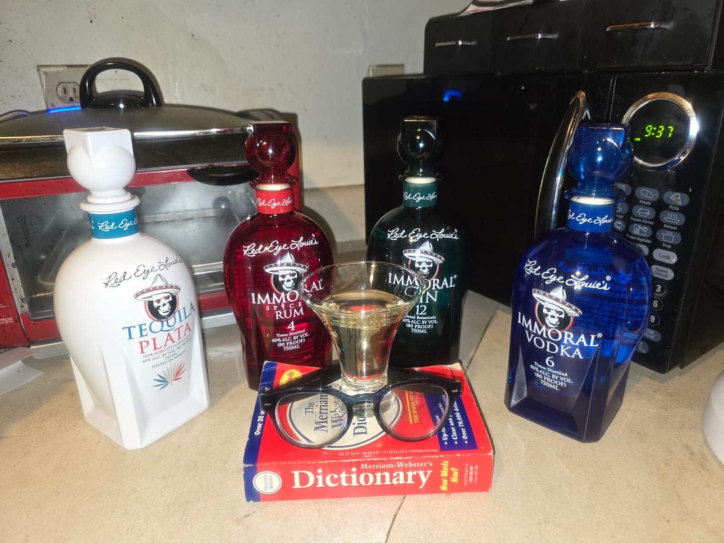 Customer photo review of Red Eye Louie's Tequila Plata