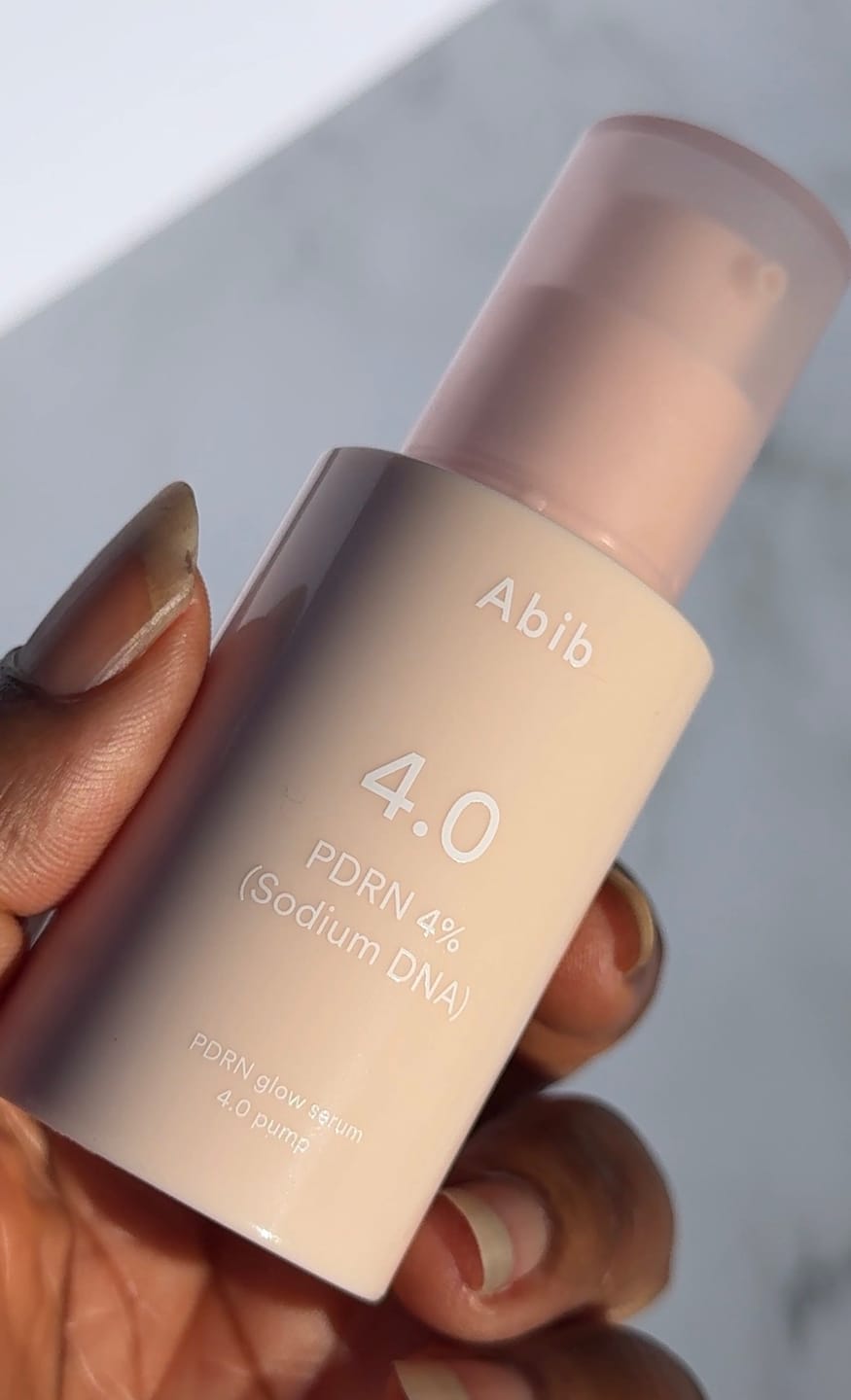Customer photo review of PDRN glow serum 4.0 pump