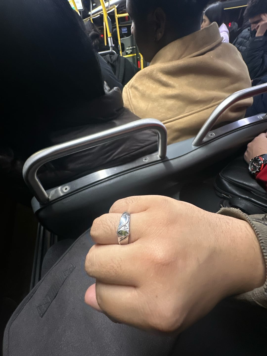 Customer photo review of BIRTHSTONE RING (AUGUST)
