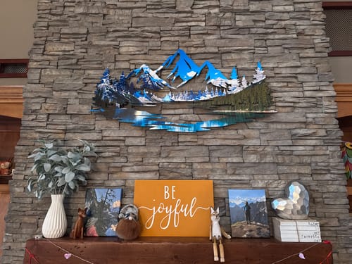 Customer photo review of Banff National Park Printed Wall Art