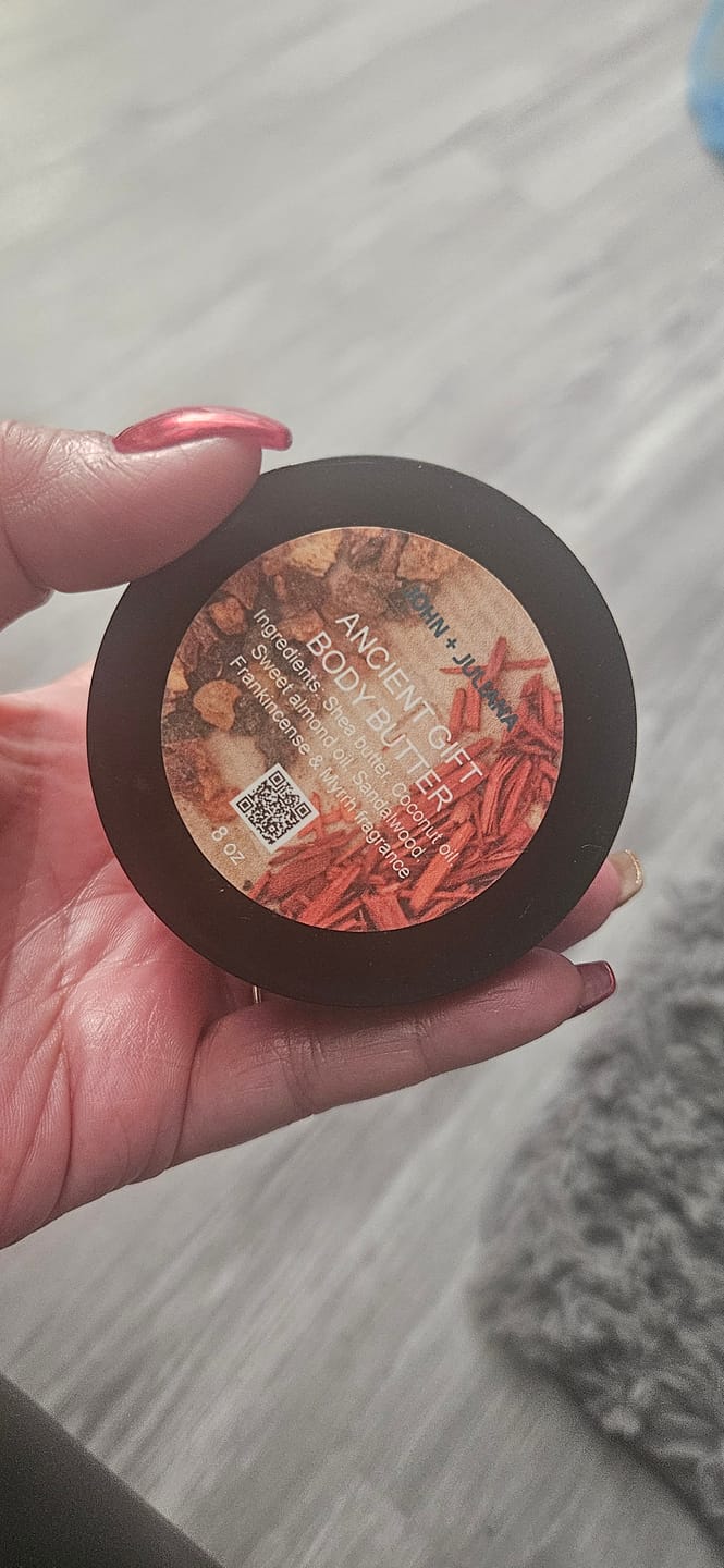 Customer photo review of J+J Body Butter | Ancient Gift