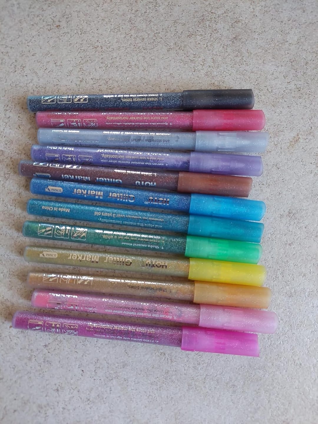 Customer photo review of 5-Pack Super Gold Markers | Ultra-fine 0.7mm tip