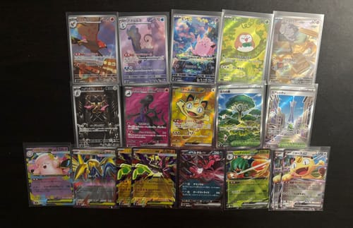 Customer photo review of Pokemon Mega Evolution Ascended Heroes Tech Sticker Collection (Limit 3 of each)