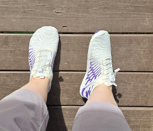 Customer photo review of ClinStep® – Comfort & Stability Shoes (Unisex)