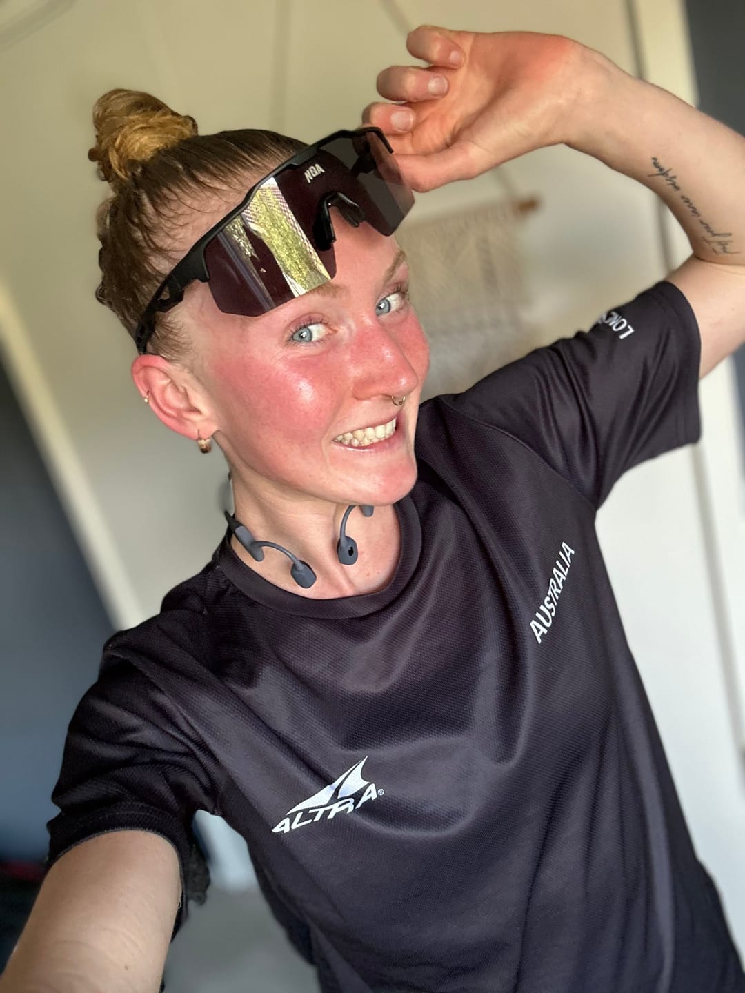 Customer photo review of R1 Hardloop Zonnebril