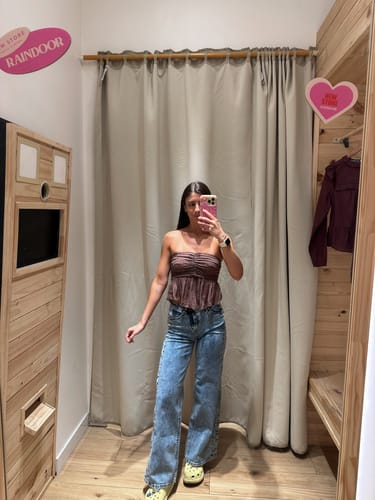 Customer photo review of Pantalón Franja Estrella Blue
