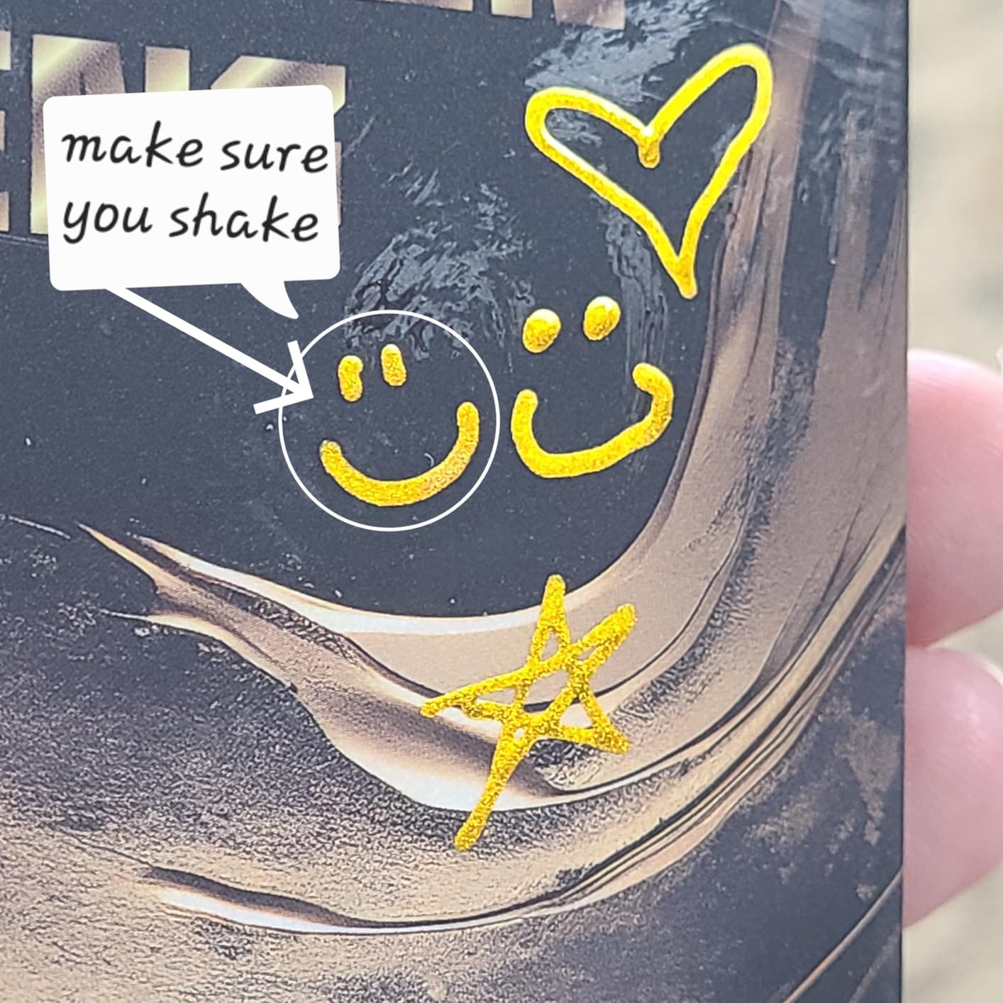Customer photo review of 5-Pack Super Gold Markers | Ultra-fine 0.7mm tip