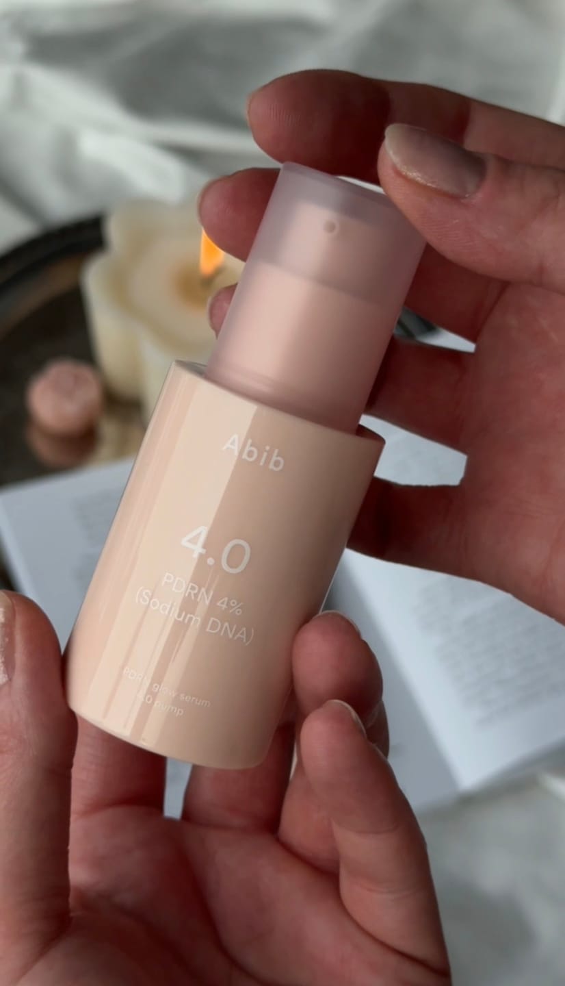 Customer photo review of PDRN glow serum 4.0 pump