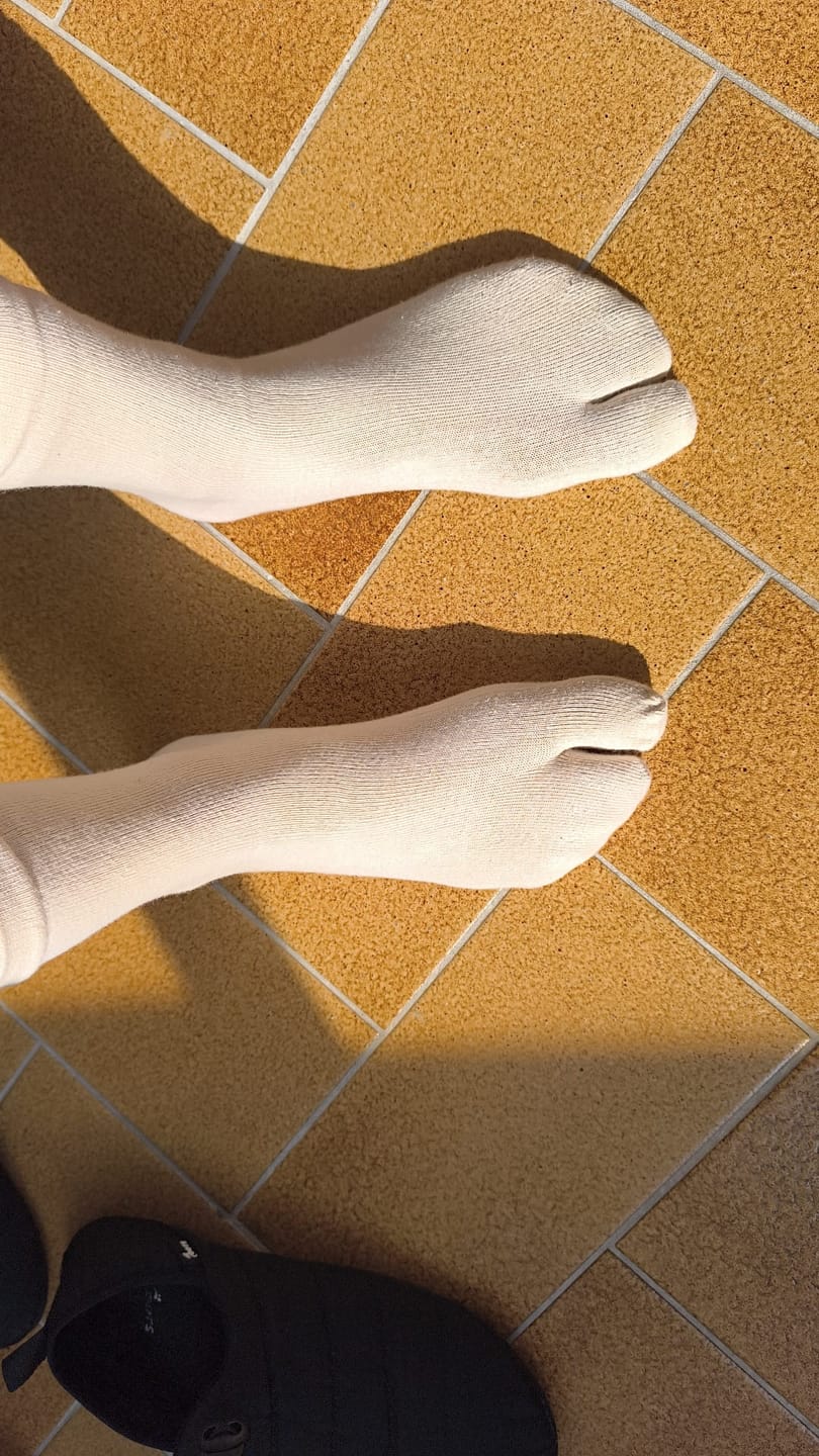 Customer photo review of Calcetines confort- Tabi