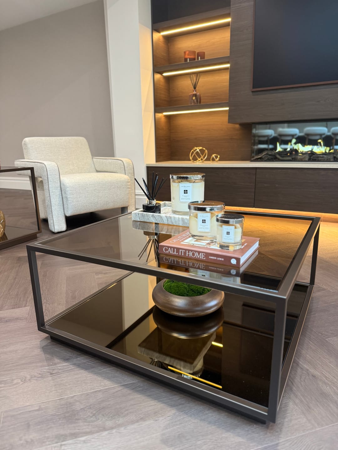 Customer photo review of Amara Coffee Table - Dark Bronze