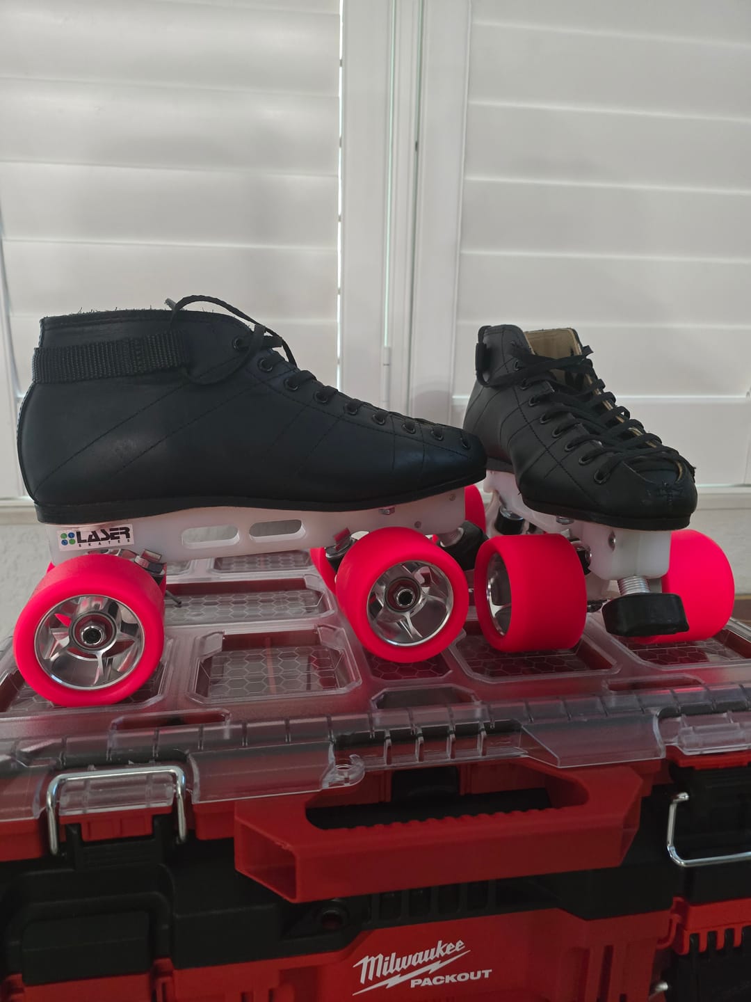 Customer photo review of Royal Assassin Outdoor Roller Skate Wheels