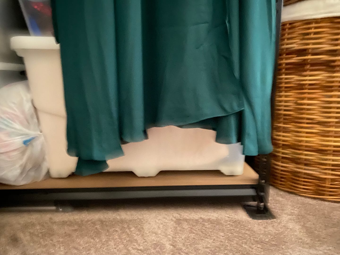 Customer photo review of Wynter Maxi Dress in Emerald Chiffon