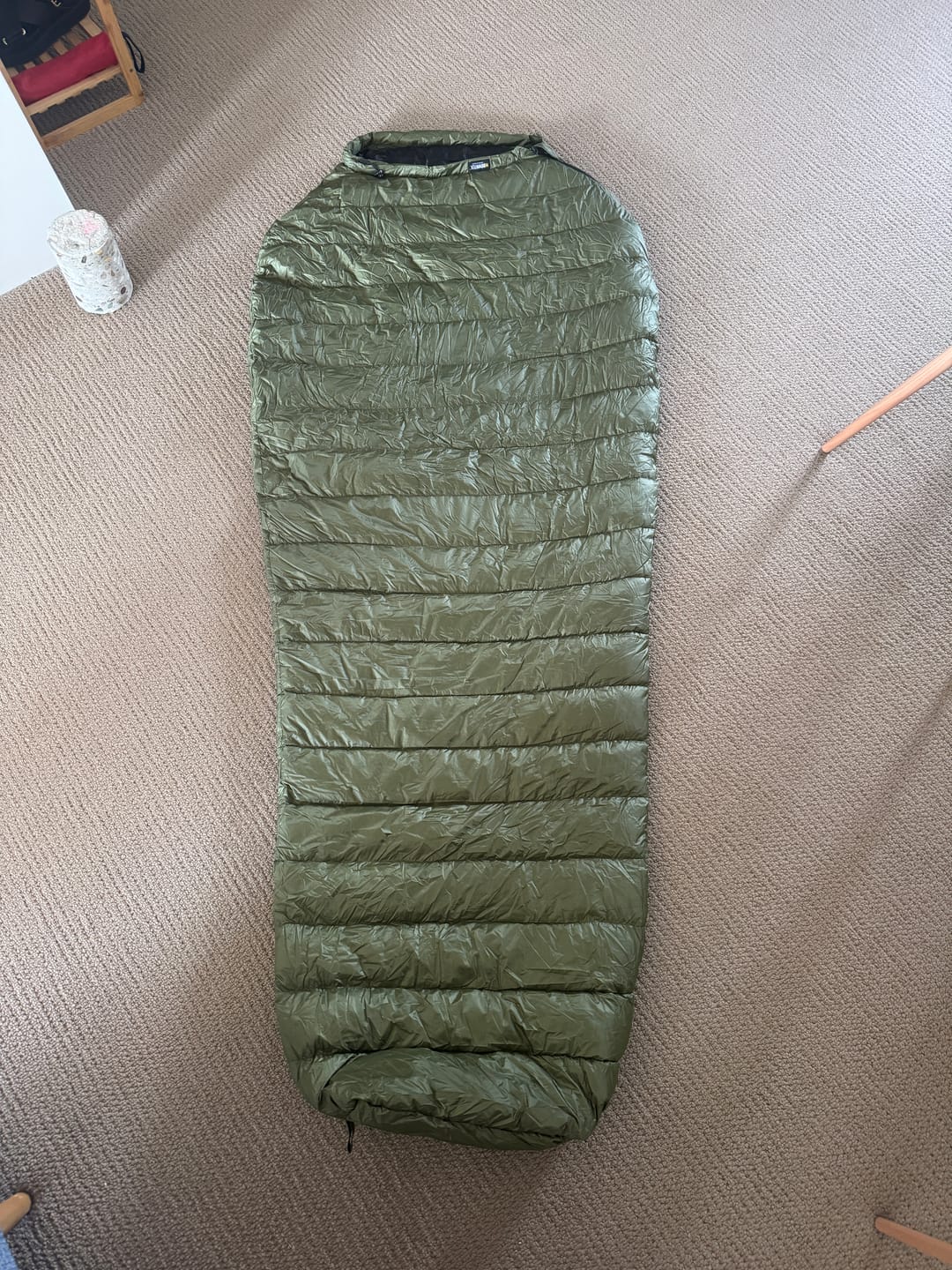Customer photo review of Ultralight Summer Sleeping Bag
