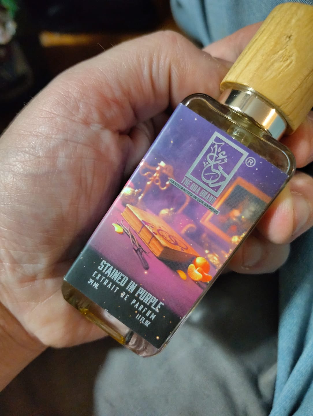 Customer photo review of Stained In Purple