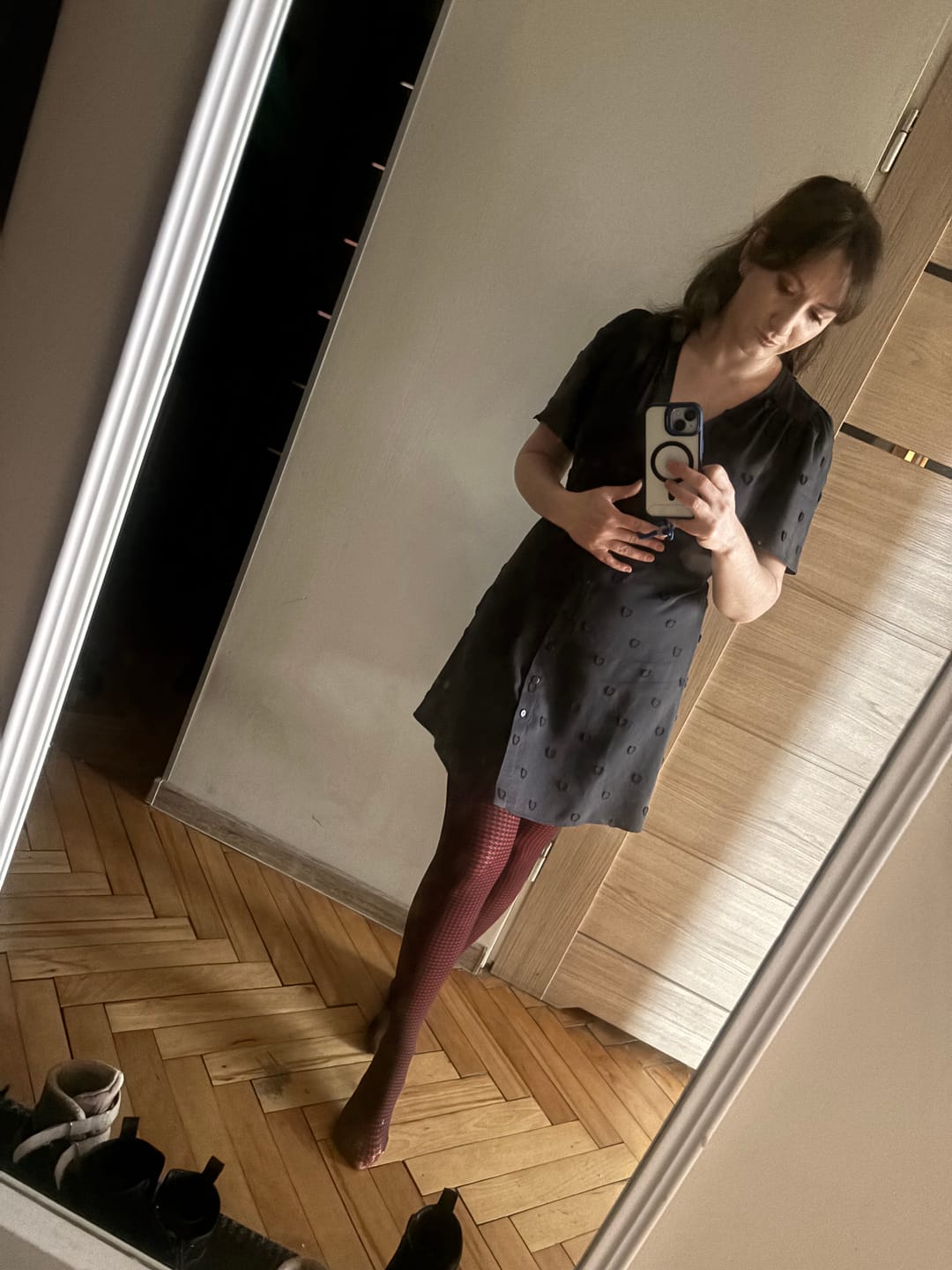 Customer photo review of Sukienka ALURA CORAZÓN NEGRO