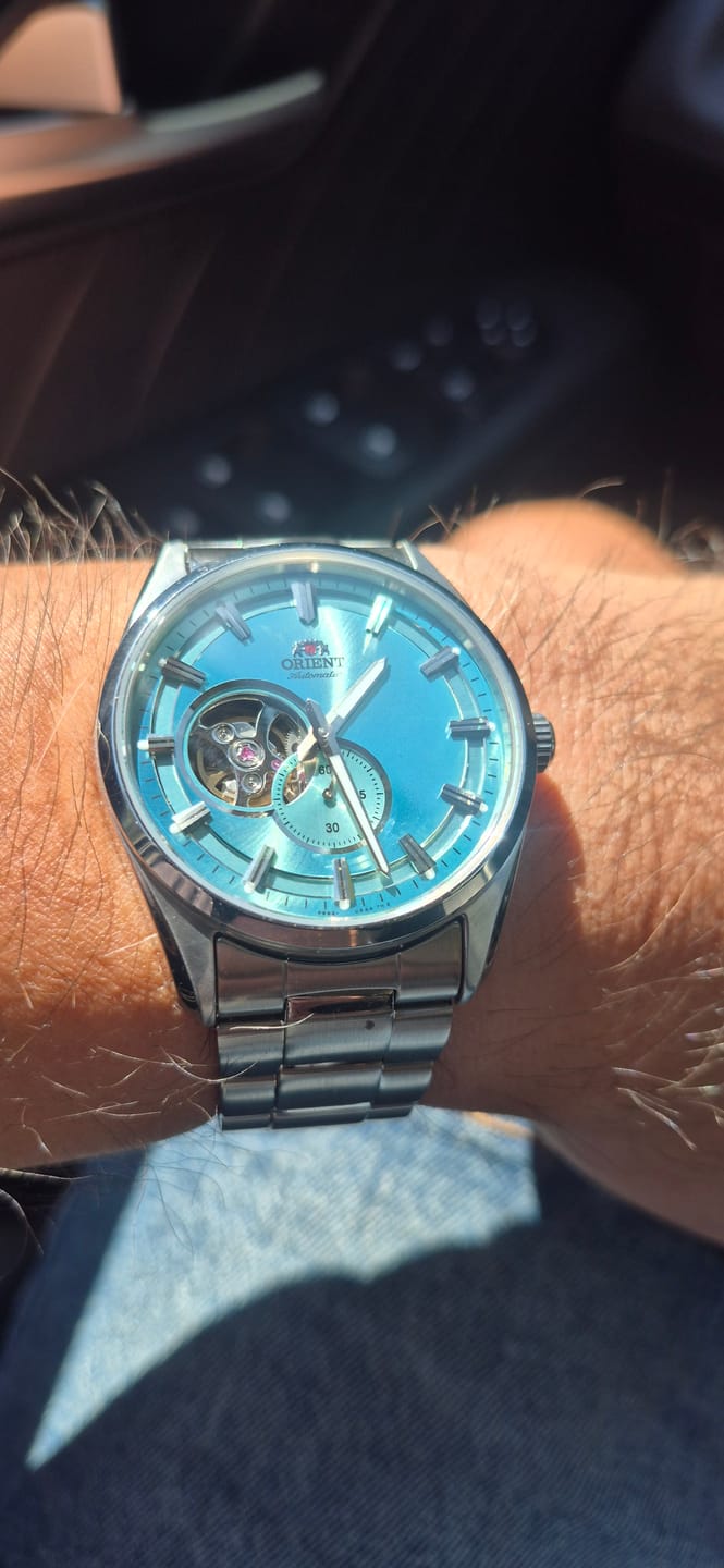 Customer photo review of Reloj Orient Automatic RA-AR0009L Open Heart 40.8 mm