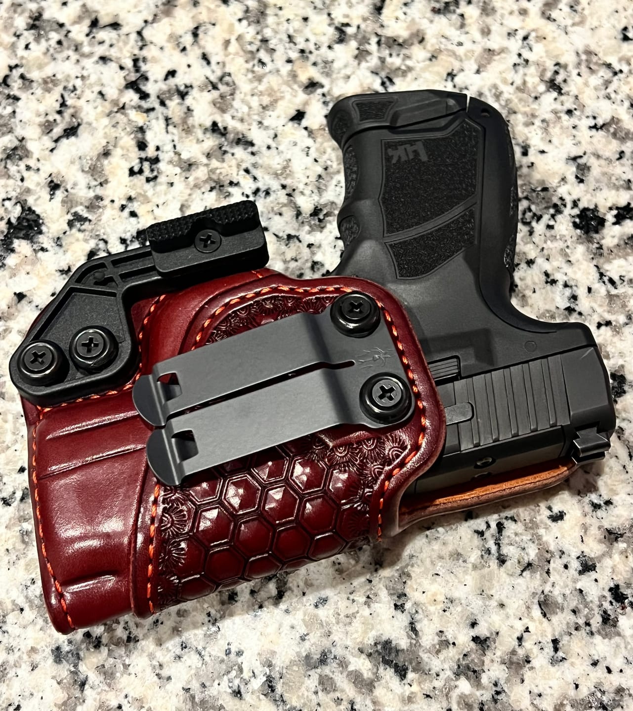 Customer photo review of Insider IWB Holster (Optics Ready)