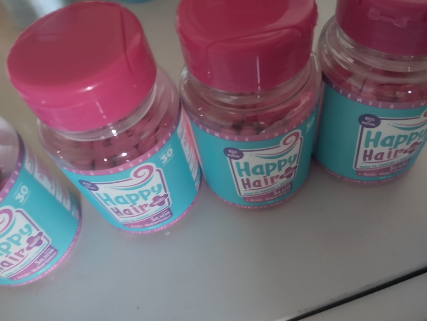 Customer photo review of Happy Hair 2 Potes