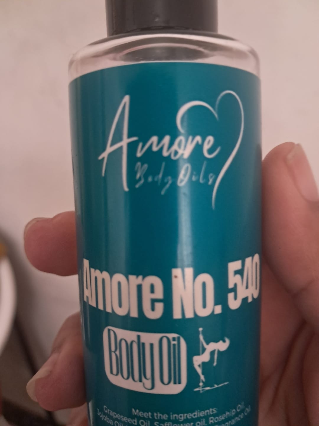 Customer photo review of Amore No. 540 - Body Oil