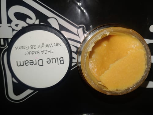 Customer photo review of Blue Dream | THCA Badder