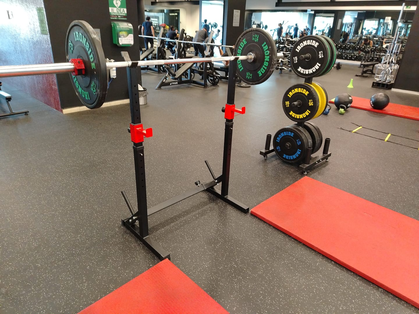 Customer photo review of Disco Olímpico Pro Bumper IRONSIDE (10 a 55 LB)