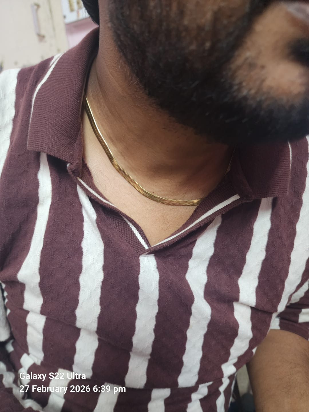 Customer photo review of Bold Glide Snake Chain
