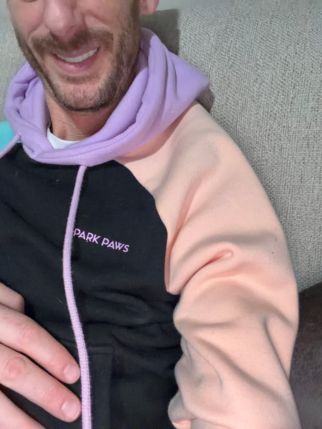 Customer photo review of Cyber Punk Human Hoodie