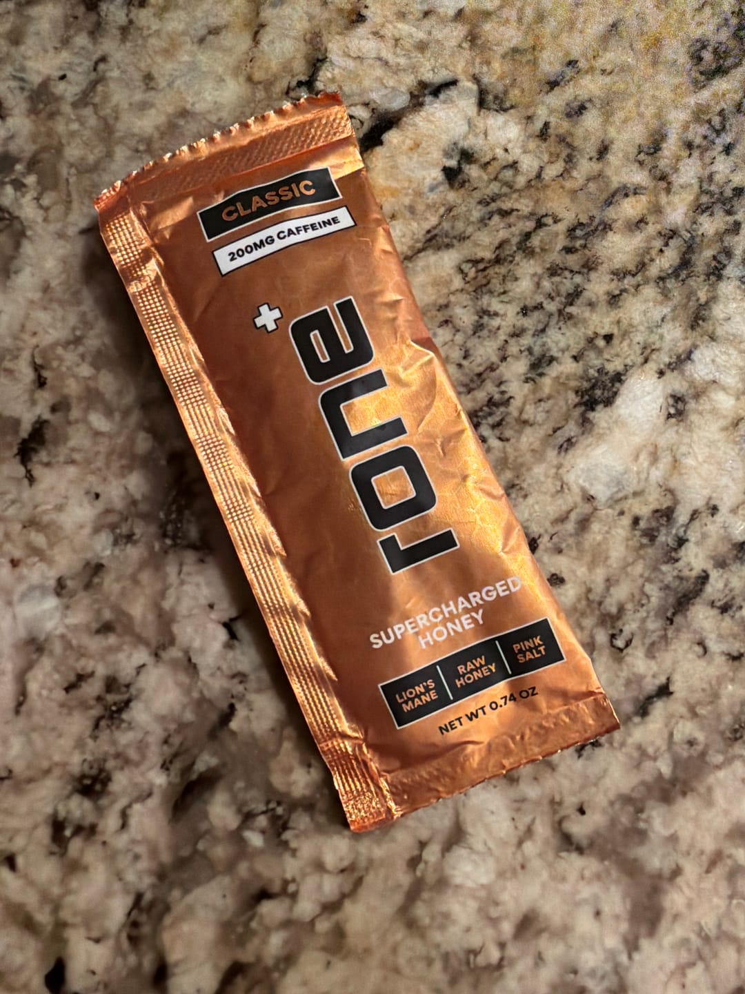 Customer photo review of 200mg Caffeine - Classic - SuperCharged Honey (20-Pack)