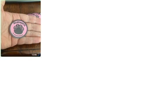 Customer photo review of Sticker Vinile Classico