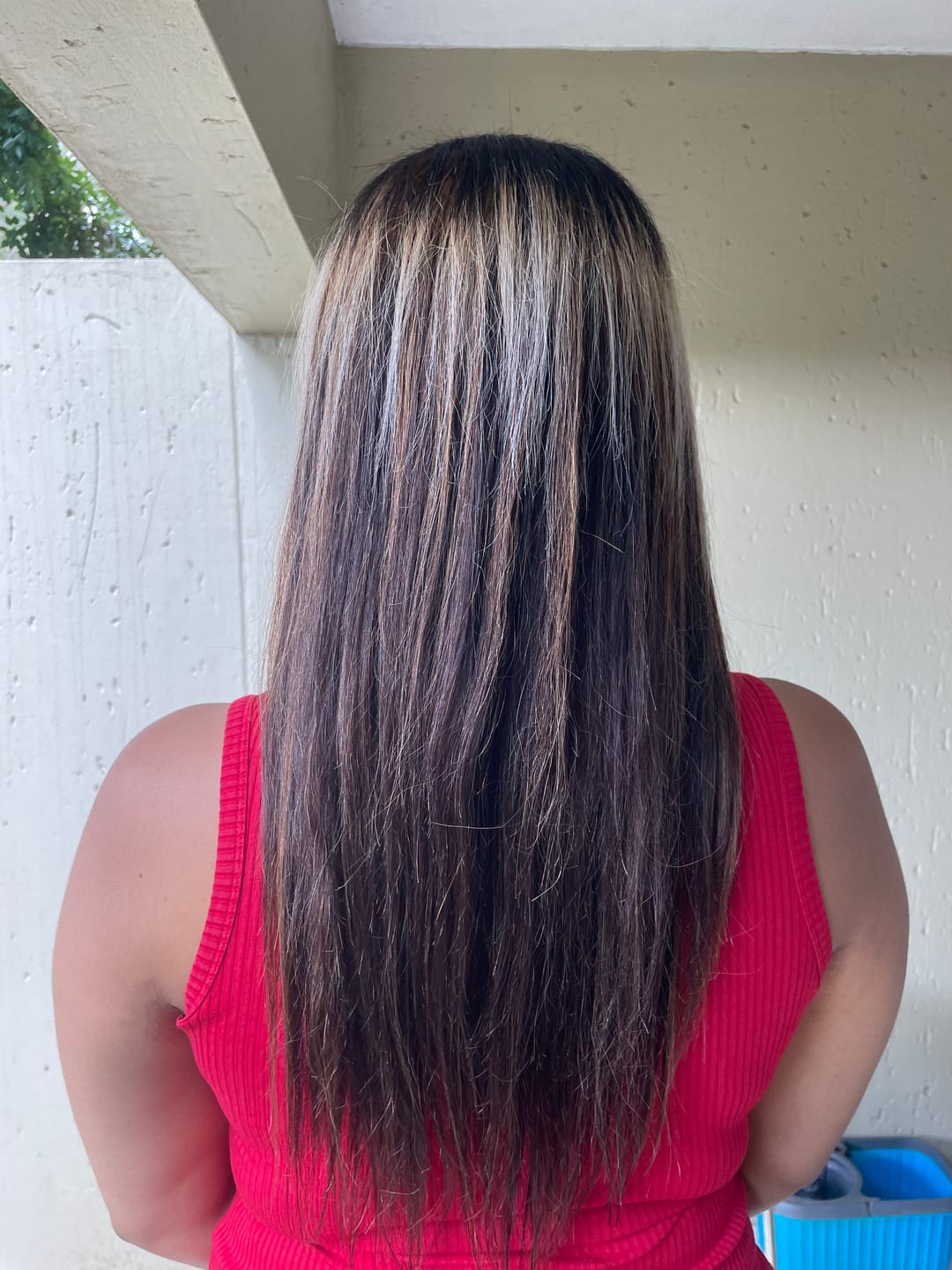 Customer photo review of Peruvian Straight Single Bundle 8 to 24 Inches