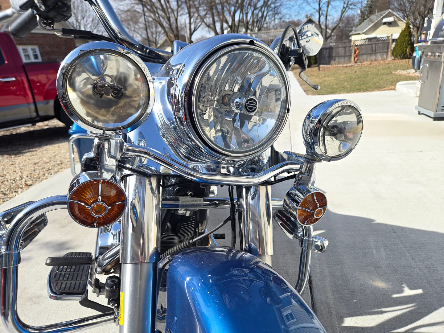 Customer photo review of Harley Davidson Turn Signal Lenses - Screw in Style