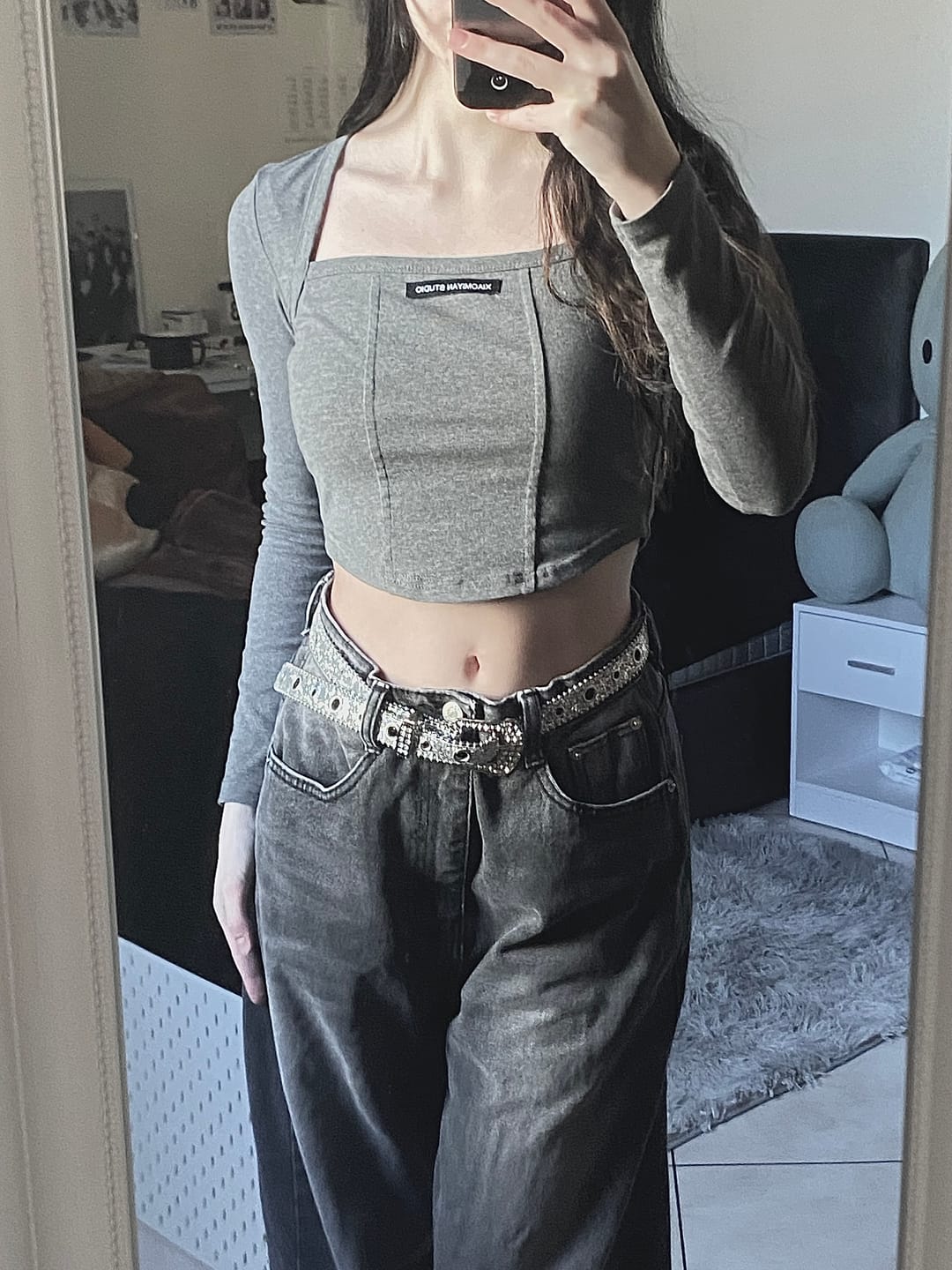 Customer photo review of Rhinestone Belt