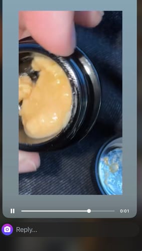 Customer photo review of Forbidden Guava | THCA Badder