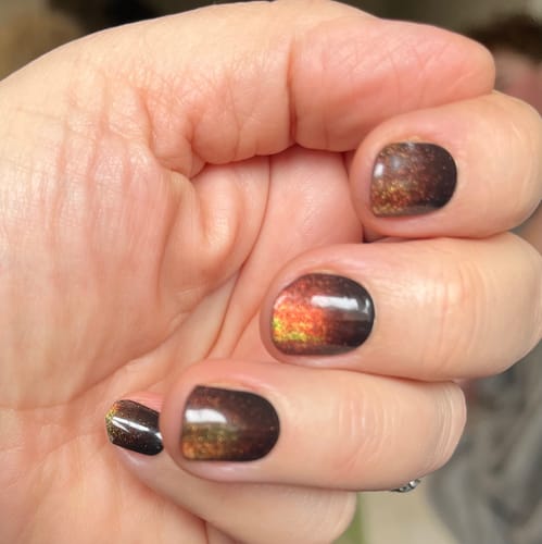 Customer photo review of Golden Caramel