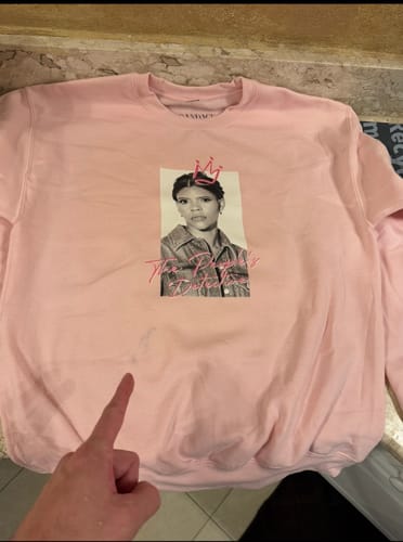 Customer photo review of People's Detective Crewneck