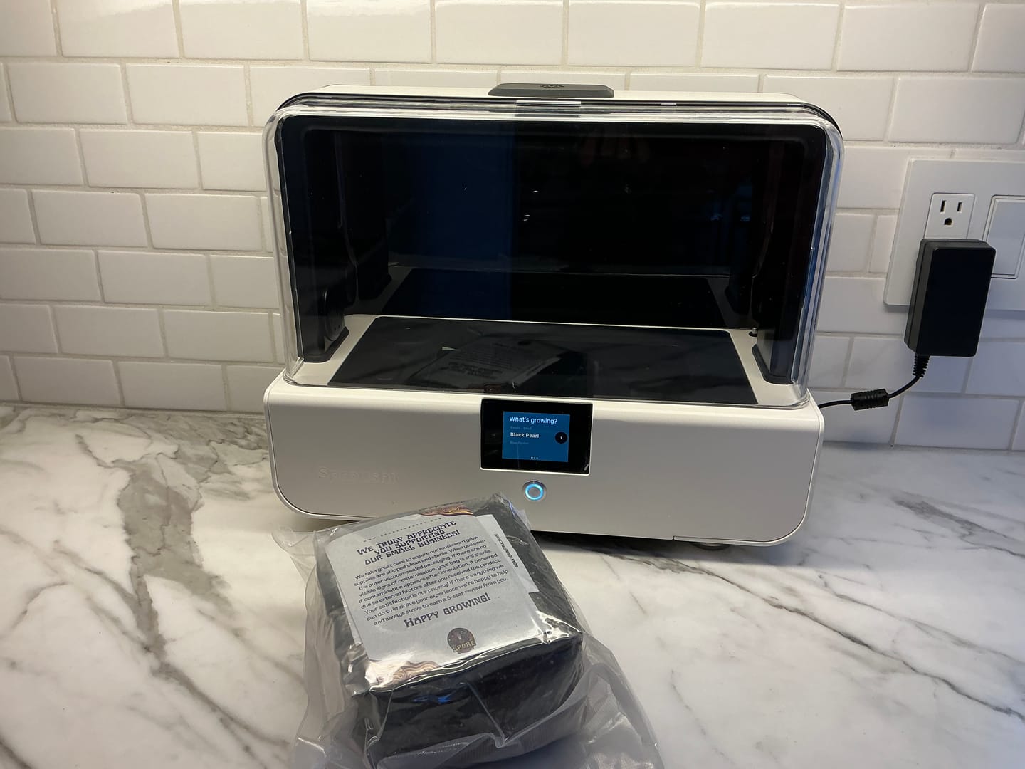 Customer photo review of Sproushi Pearl White | Device Only