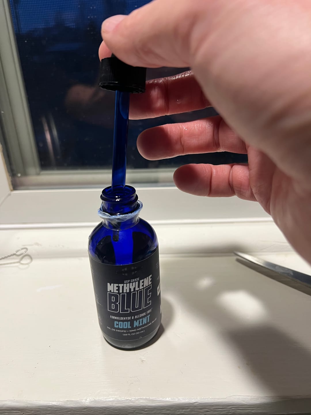 Customer photo review of Damn Good™ Methylene Blue (Cool Mint)