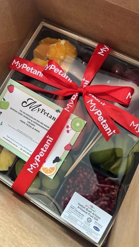 Customer photo review of Borneo Island Fruit Platter (L)