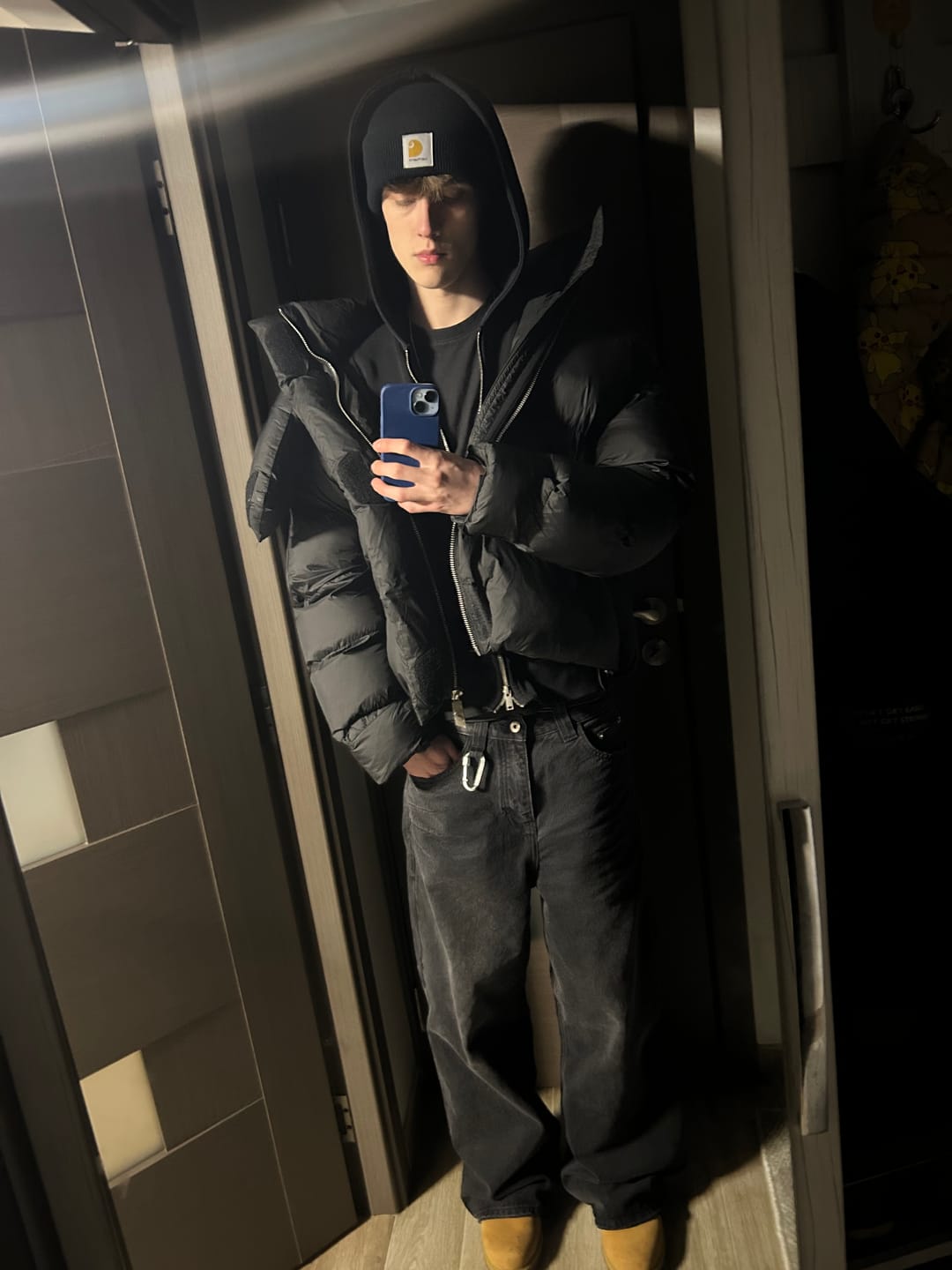 Customer photo review of Washed Denim Black