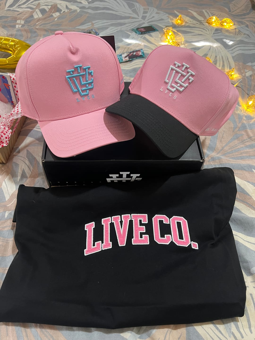 Customer photo review of Pink Statement Tee